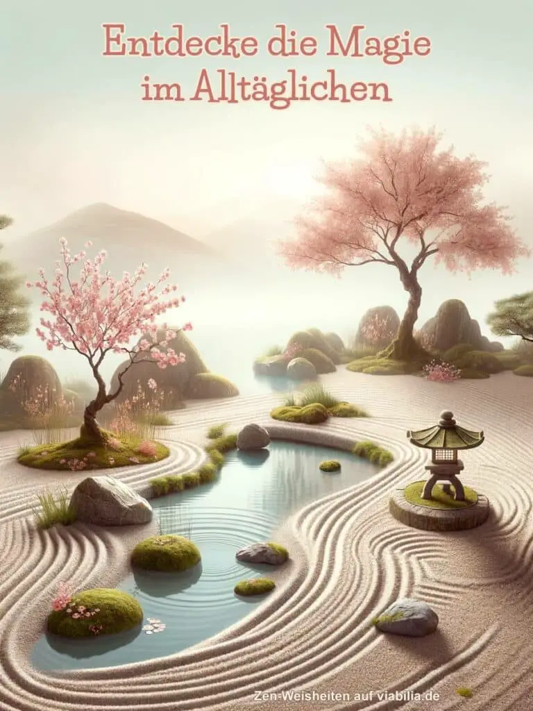 Zen-Weisheiten: die Magie im Alltäglichen entdecken